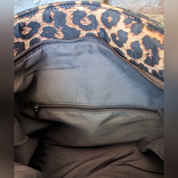 L. V. Inspired Fringed Handbag With Guitar Strap & Fringe - Picture 14 of 16